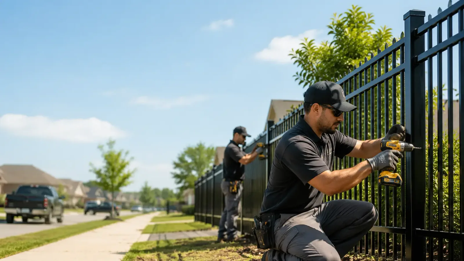 Metal Fence Installation in Rocksprings, TX